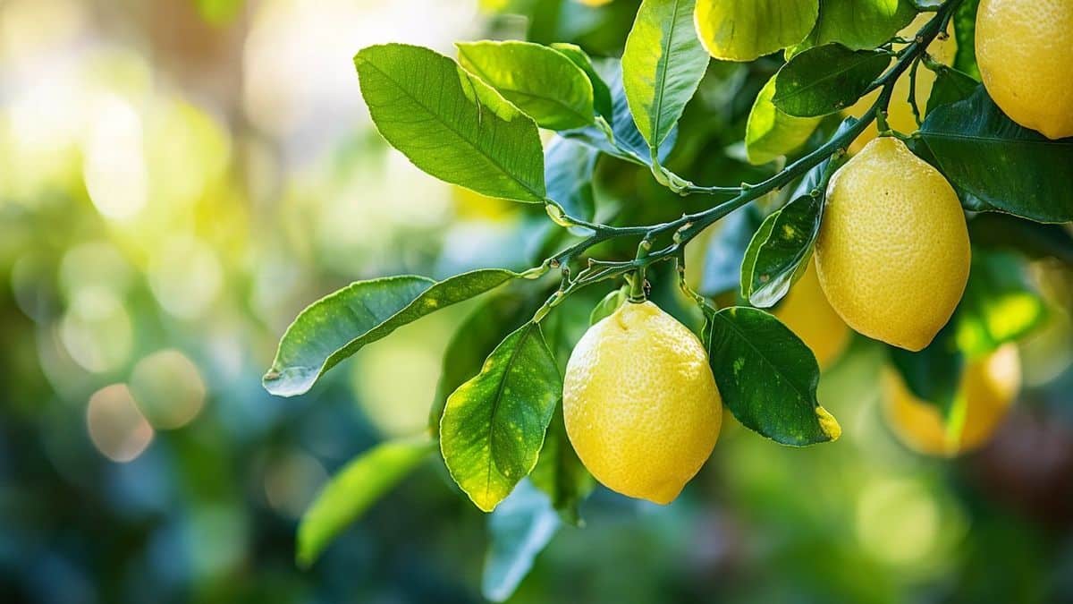 Feuille De Citronnier Recroquevillees